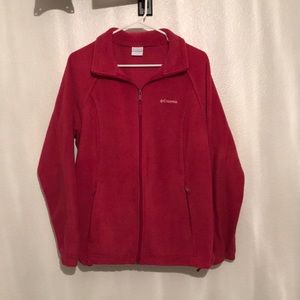 Pink Columbia Zip up Sweatshirt